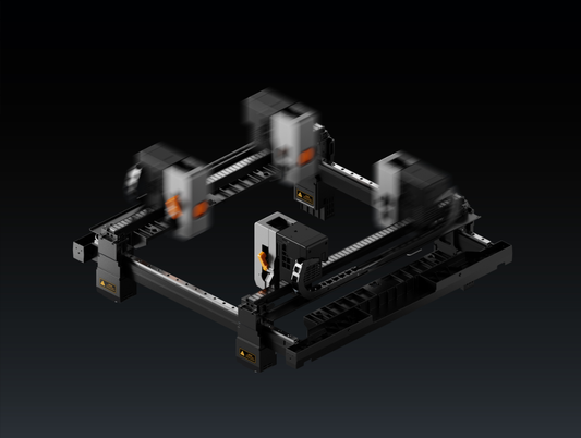 Four Independent Printing Heads