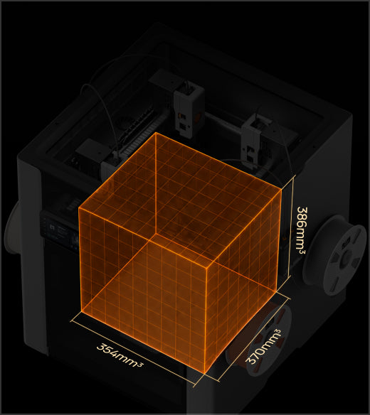 354×370×386mm³